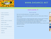 Tablet Screenshot of dasanco.net